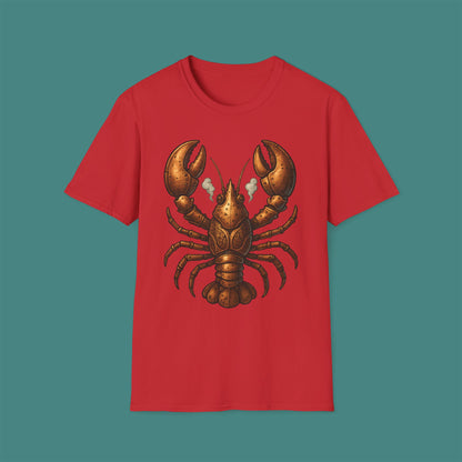 Steampunk Mechanical Lobster Unisex T-Shirt