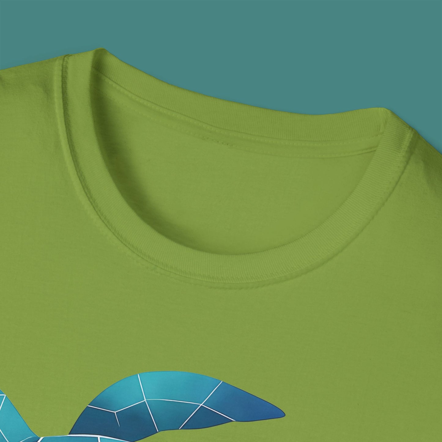 Geometric Polygon Turtle Unisex T-Shirt