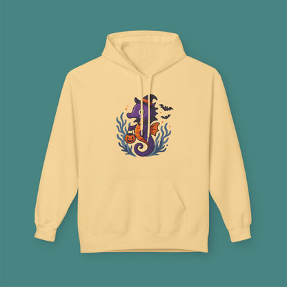 Halloween Seahorse Fleece Unisex Hoodie