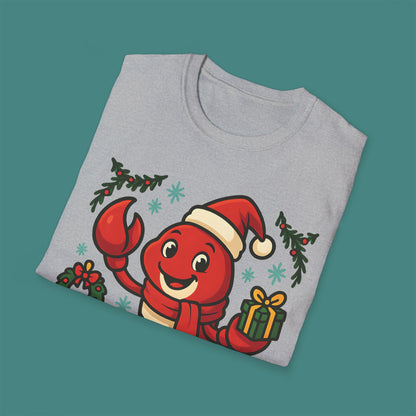 Christmas Lobster Unisex T-Shirt