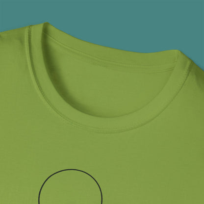 Minimalist Line Art Octopus Unisex T-Shirt
