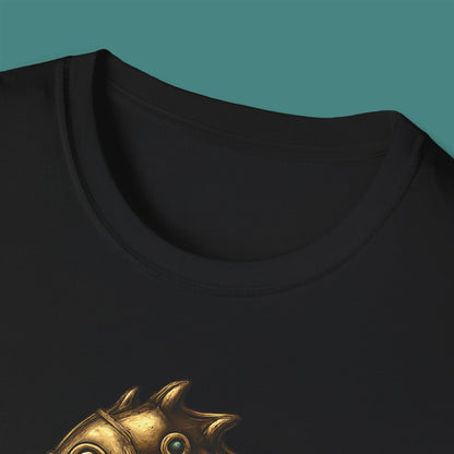 Steampunk Mechanical Seahorse Unisex T-Shirt