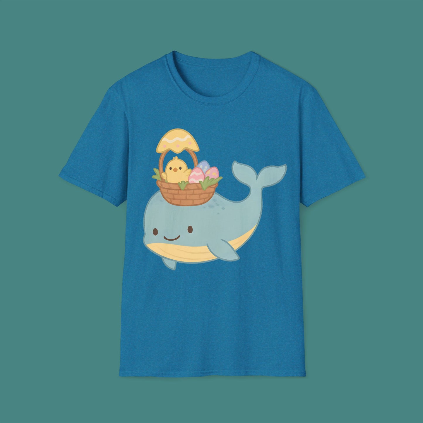 Easter Whale Unisex T-Shirt