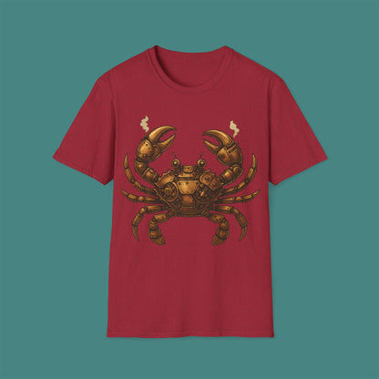 Steampunk Mechanical Crab Unisex T-Shirt
