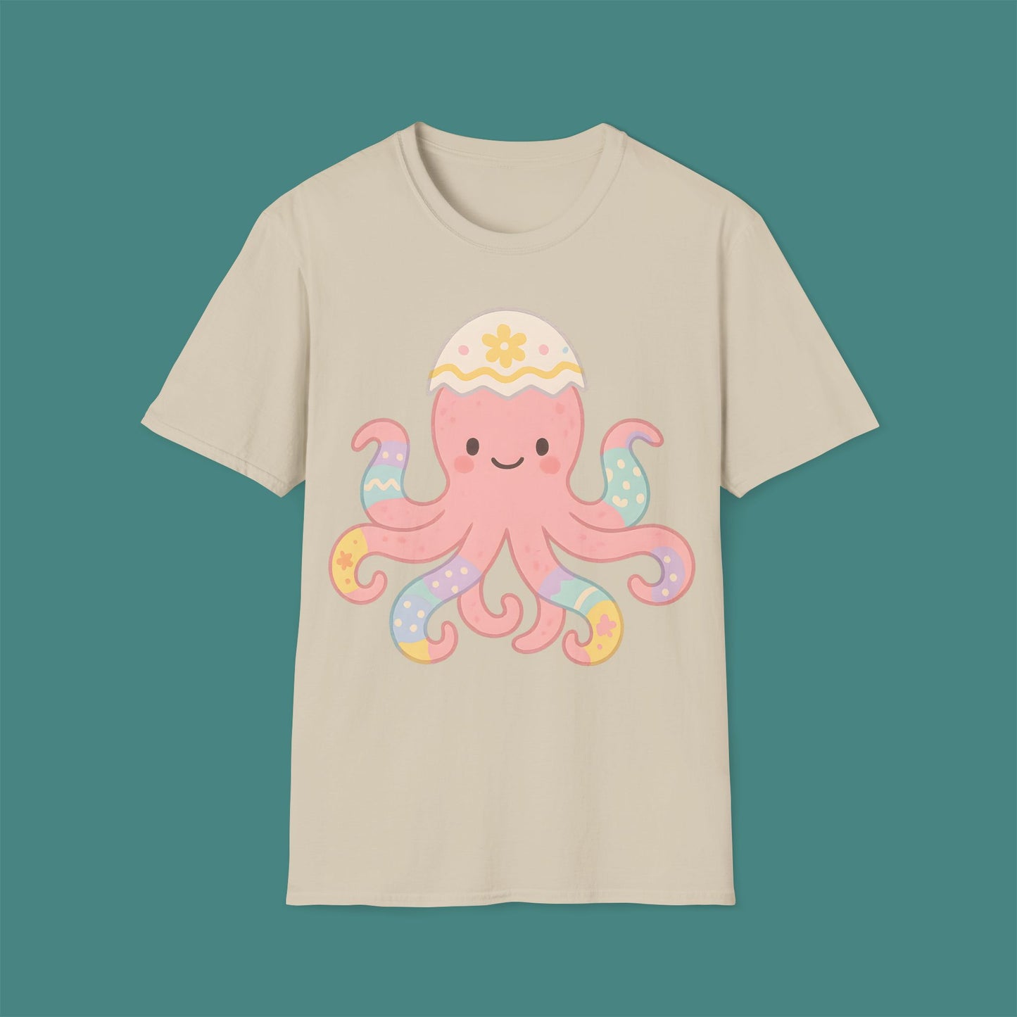 Easter Octopus Unisex T-Shirt