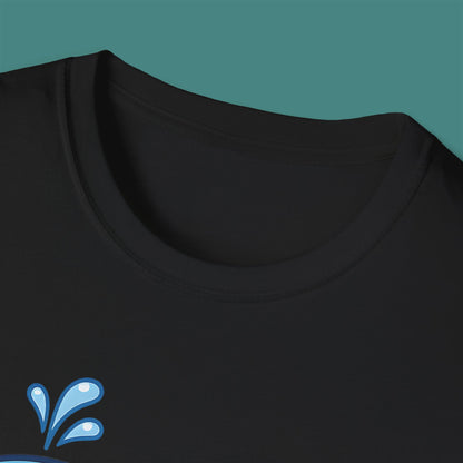 Cartoon Cute Whale Unisex T-Shirt