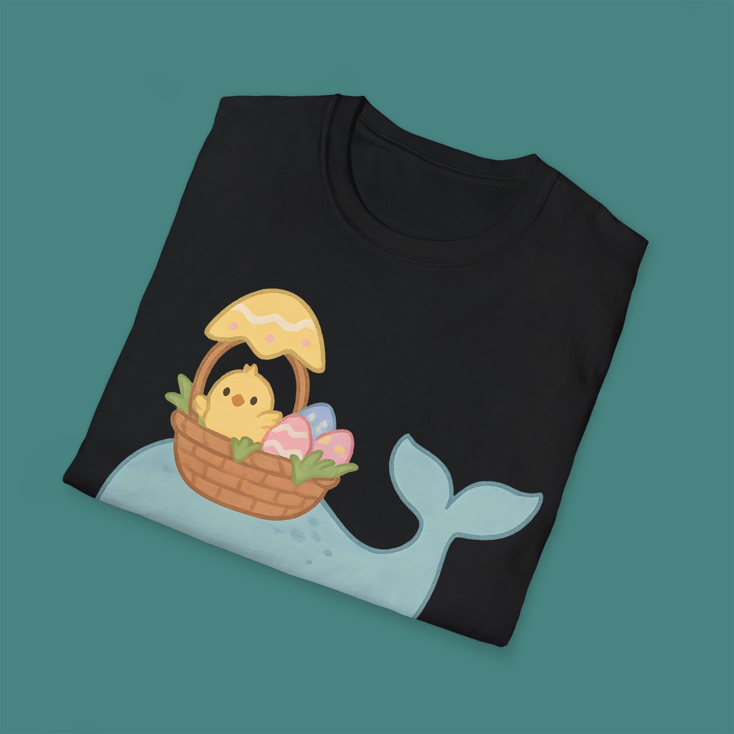 Easter Whale Unisex T-Shirt