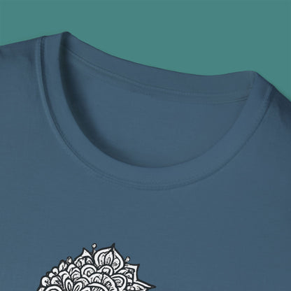 Intricate Mandala Seahorse Unisex T-Shirt