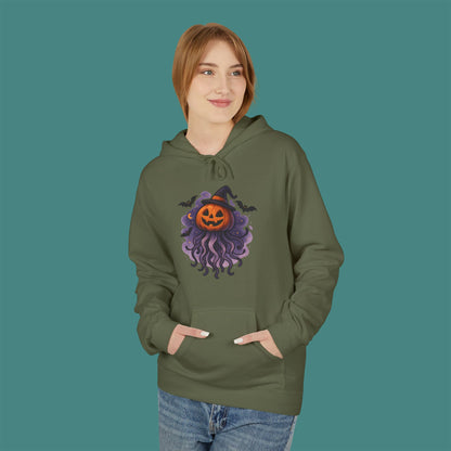 Halloween Jellyfish Fleece Unisex Hoodie