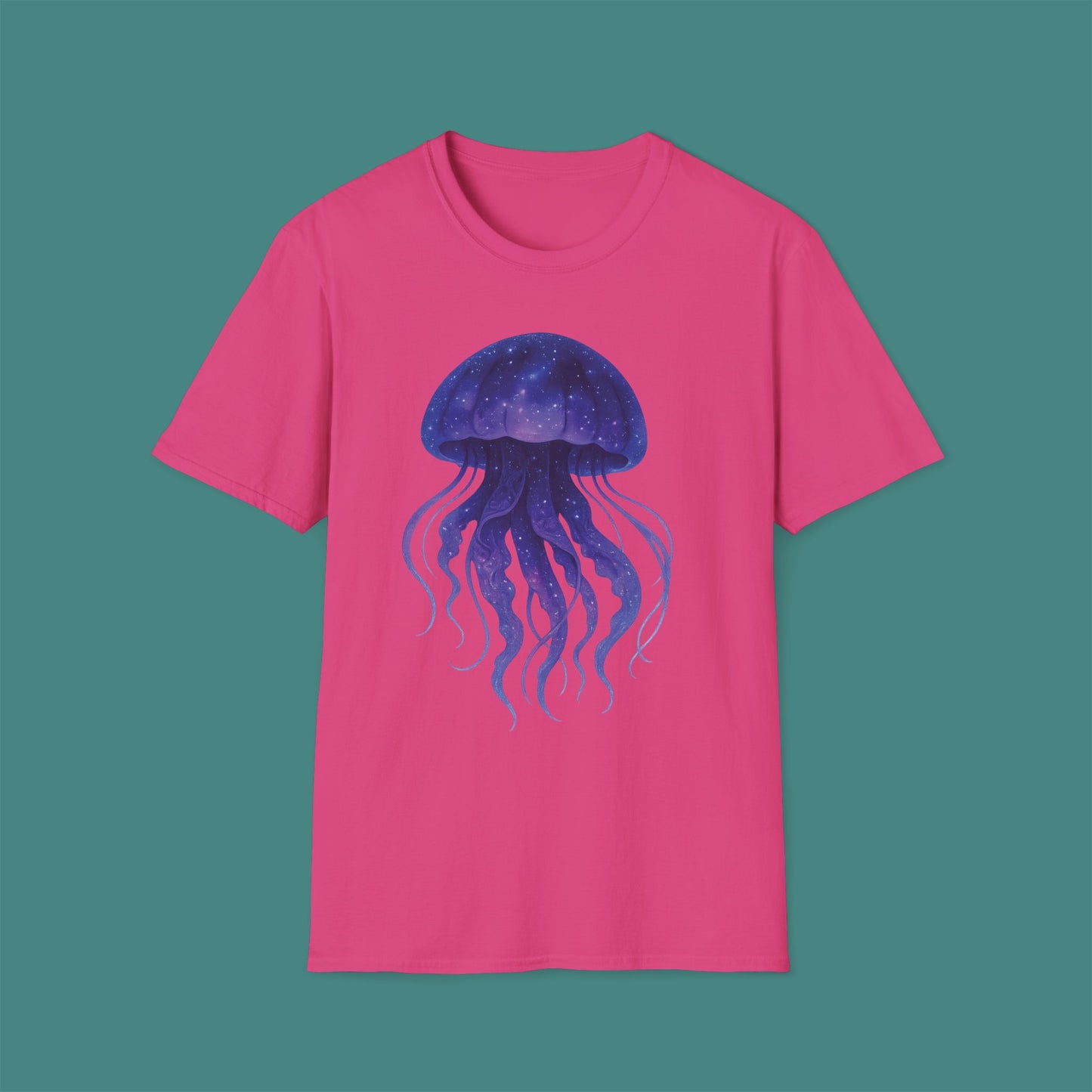 Cosmic Galaxy Jellyfish Unisex T-Shirt