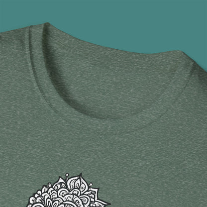 Intricate Mandala Seahorse Unisex T-Shirt