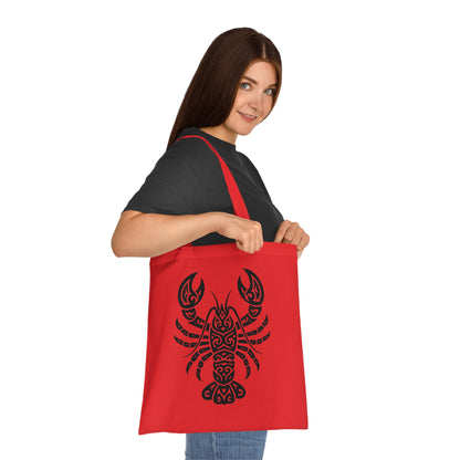 Tribal Tattoo Lobster Tote Bag
