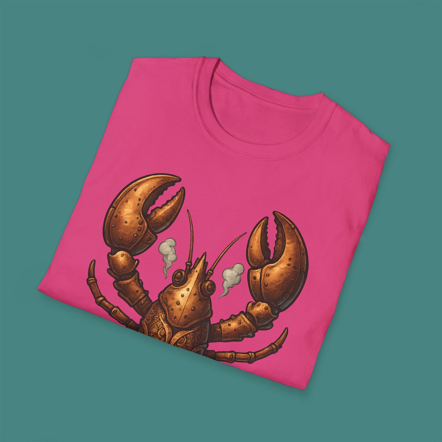Steampunk Mechanical Lobster Unisex T-Shirt
