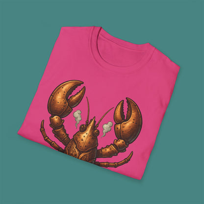 Steampunk Mechanical Lobster Unisex T-Shirt