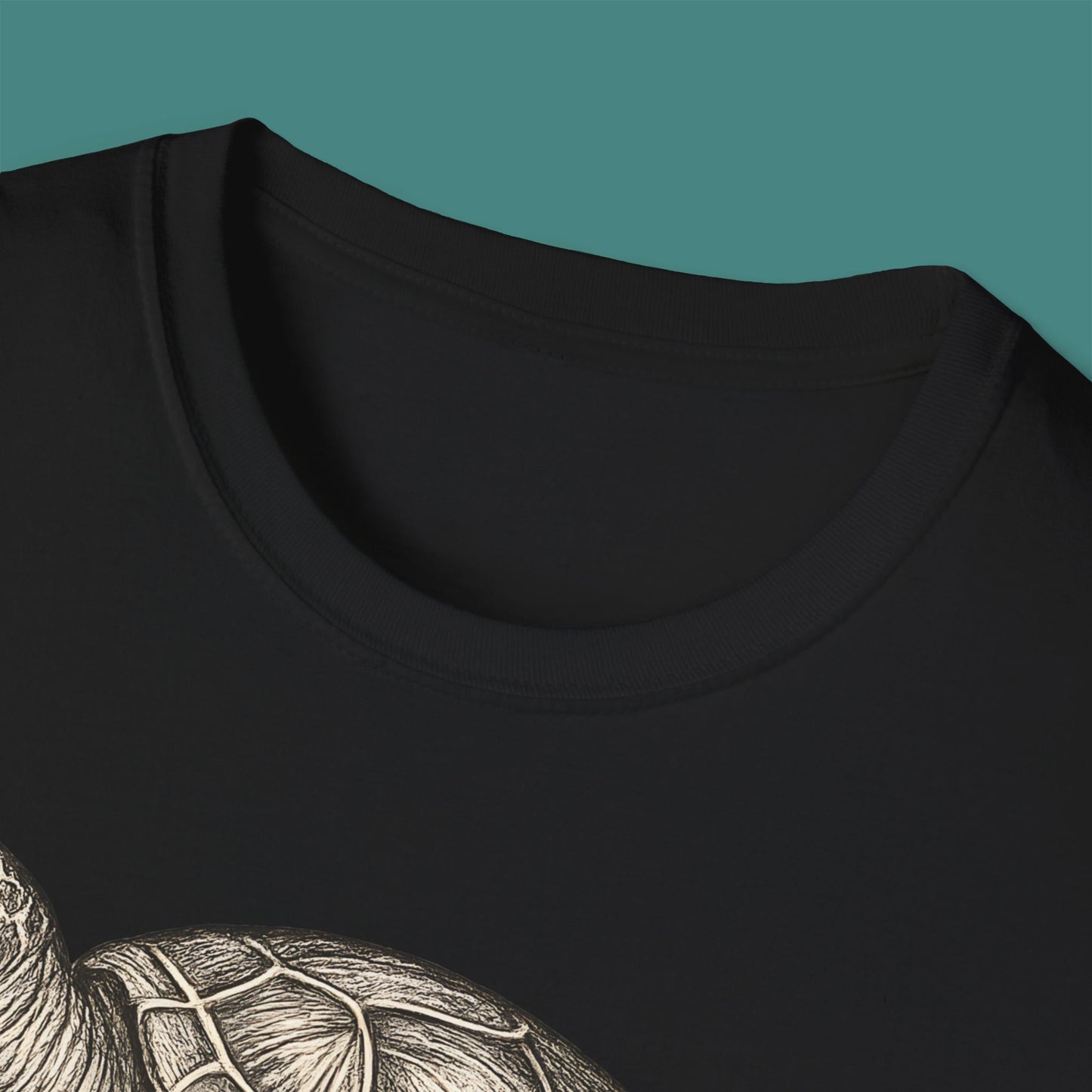 Vintage Etching Turtle Unisex T-Shirt