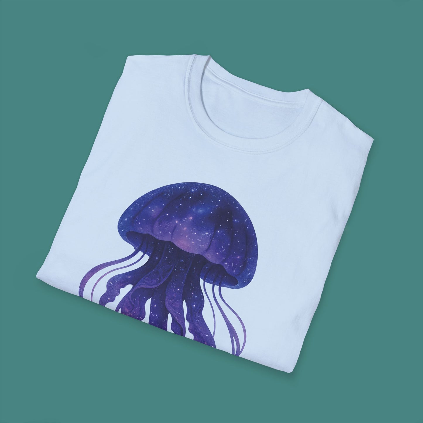 Cosmic Galaxy Jellyfish Unisex T-Shirt
