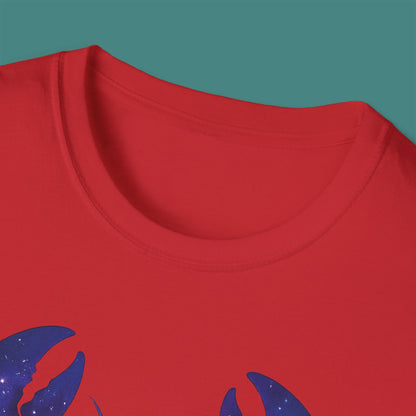 Cosmic Galaxy Lobster Unisex T-Shirt