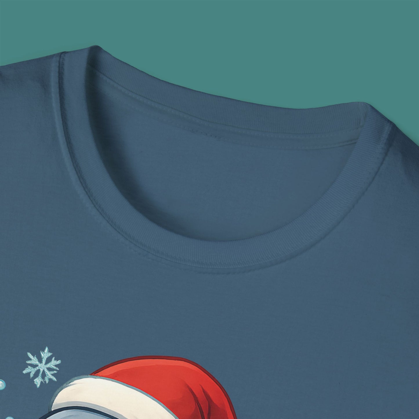 Christmas Dolphin Unisex T-Shirt
