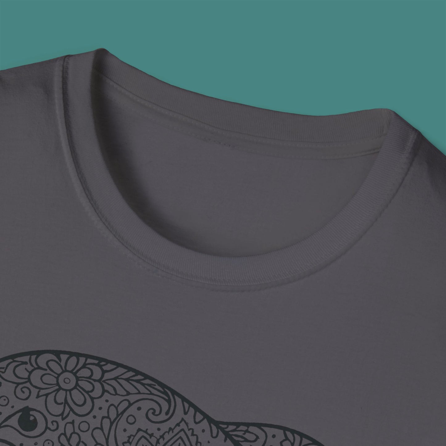 Intricate Mandala Dolphin Unisex T-Shirt