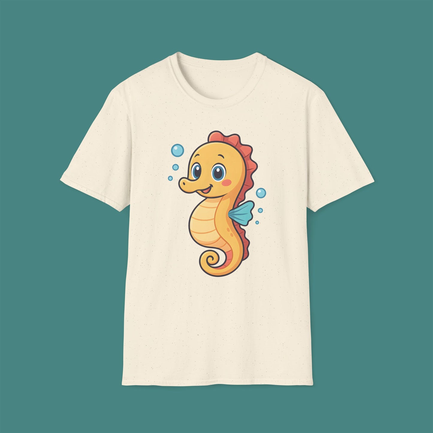 Cartoon Cute Seahorse Unisex T-Shirt