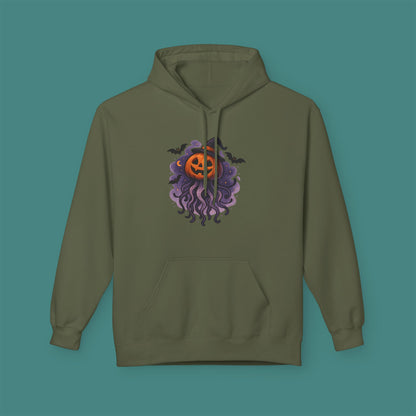 Halloween Jellyfish Fleece Unisex Hoodie