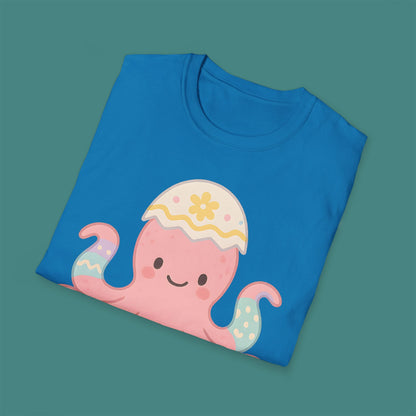 Easter Octopus Unisex T-Shirt
