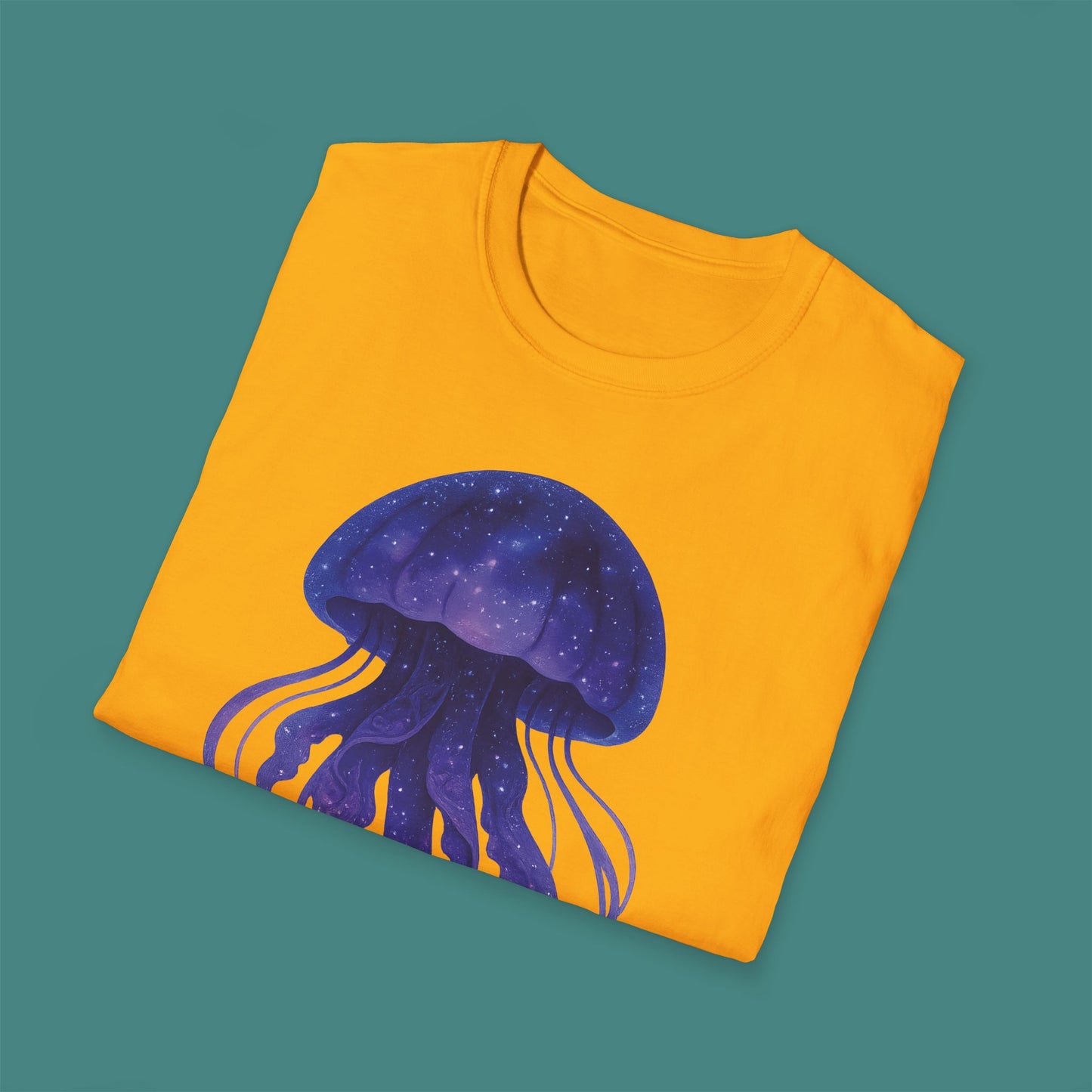 Cosmic Galaxy Jellyfish Unisex T-Shirt
