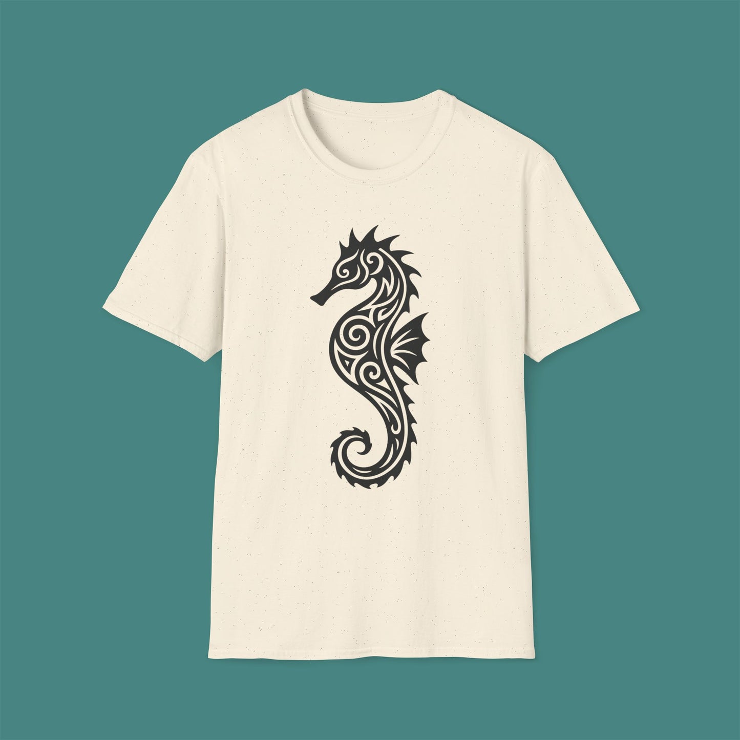 Tribal Tattoo Seahorse Unisex T-Shirt