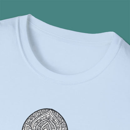 Intricate Mandala Octopus Unisex T-Shirt