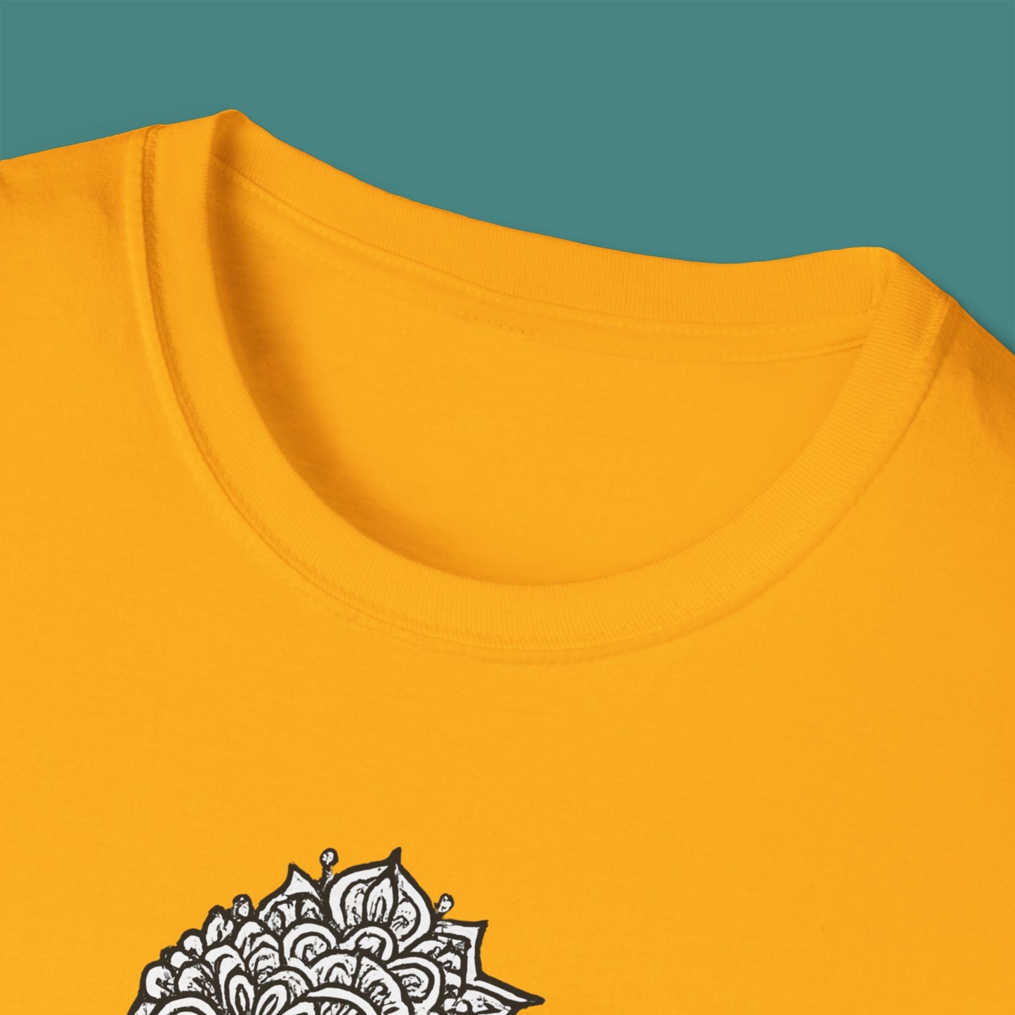 Intricate Mandala Seahorse Unisex T-Shirt