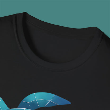 Geometric Polygon Turtle Unisex T-Shirt
