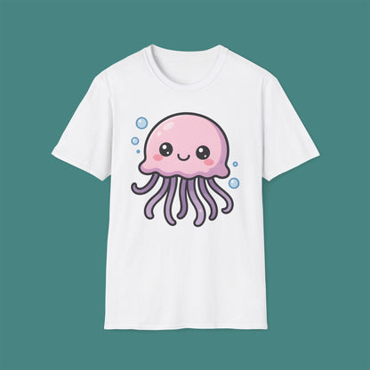 Cartoon Cute Jellyfish Unisex T-Shirt