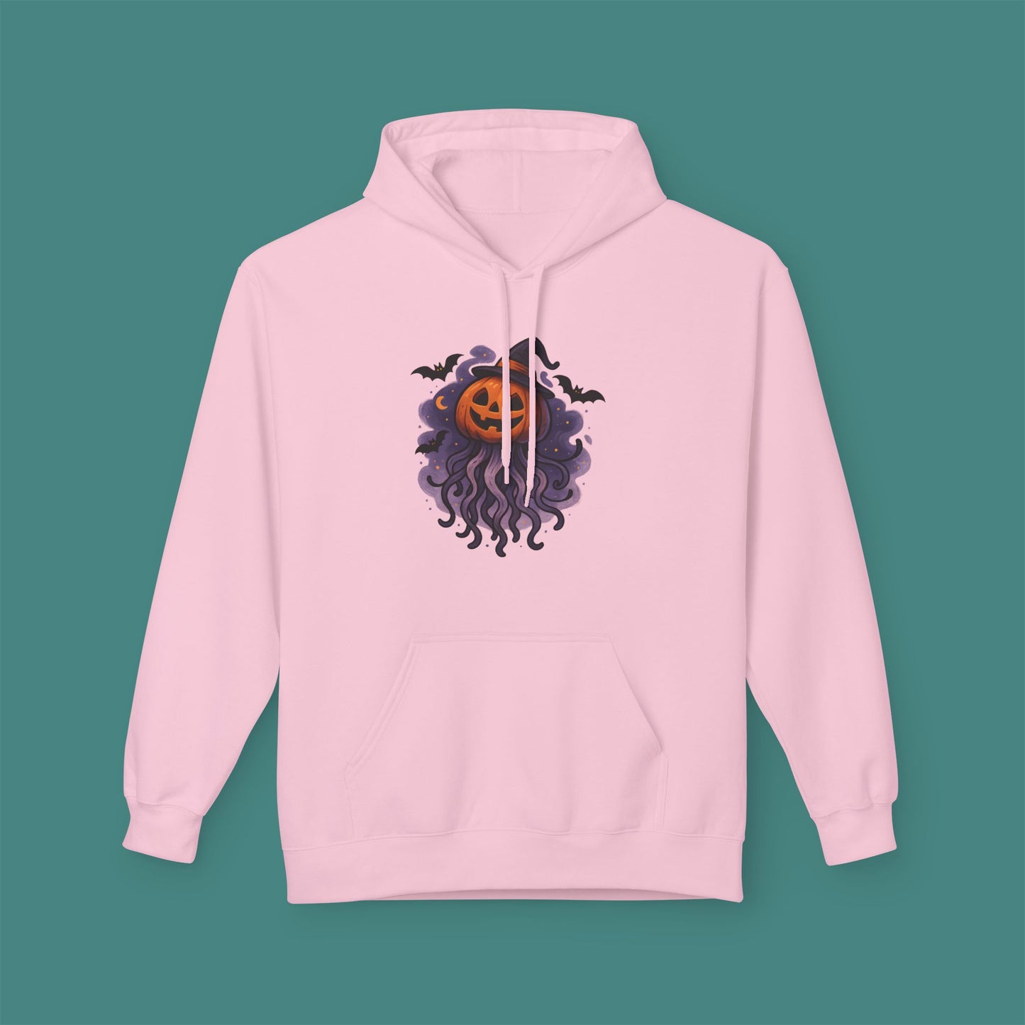 Halloween Jellyfish Fleece Unisex Hoodie
