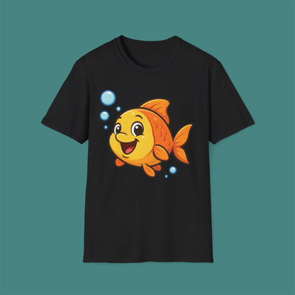 Cartoon Cute Fish Unisex T-Shirt