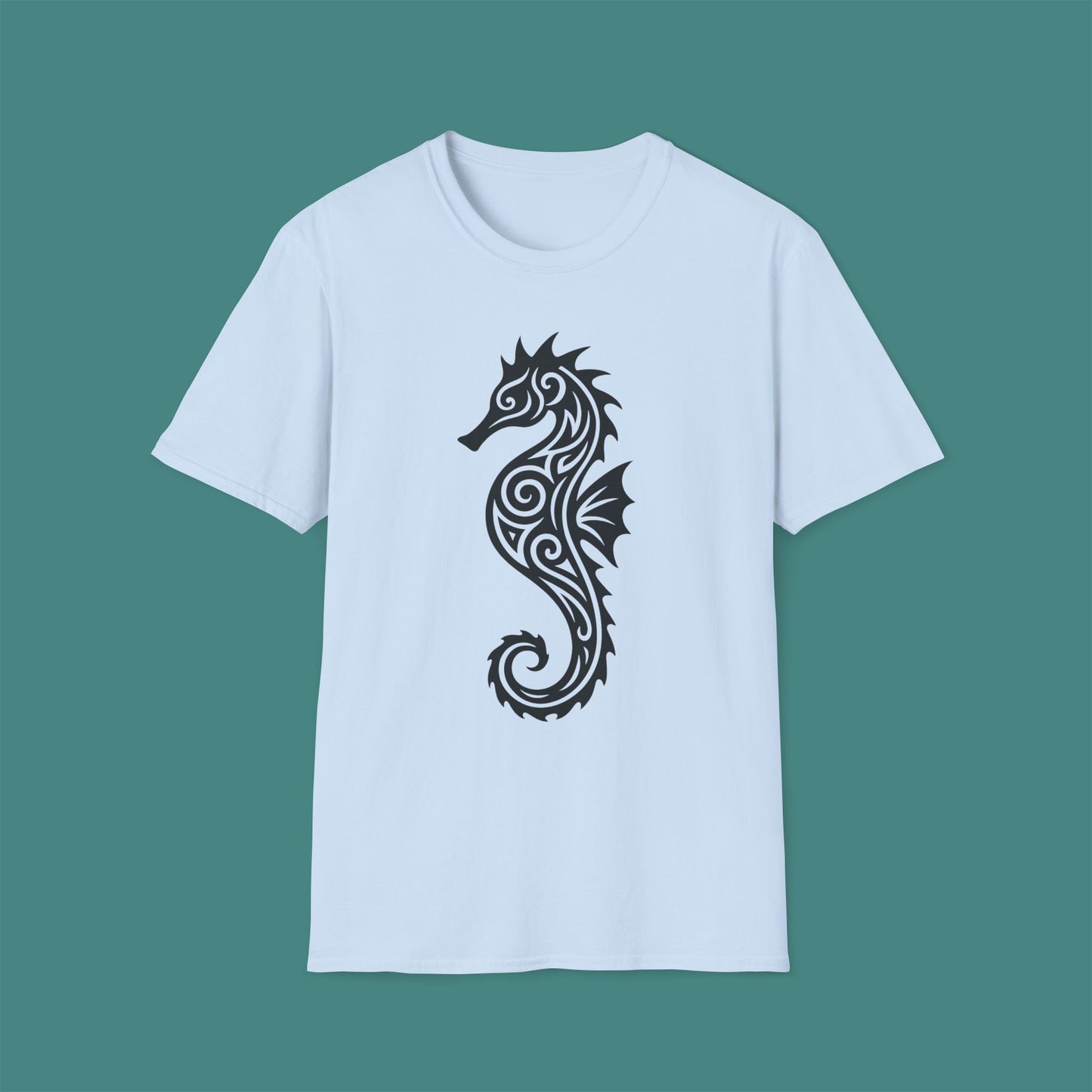 Tribal Tattoo Seahorse Unisex T-Shirt