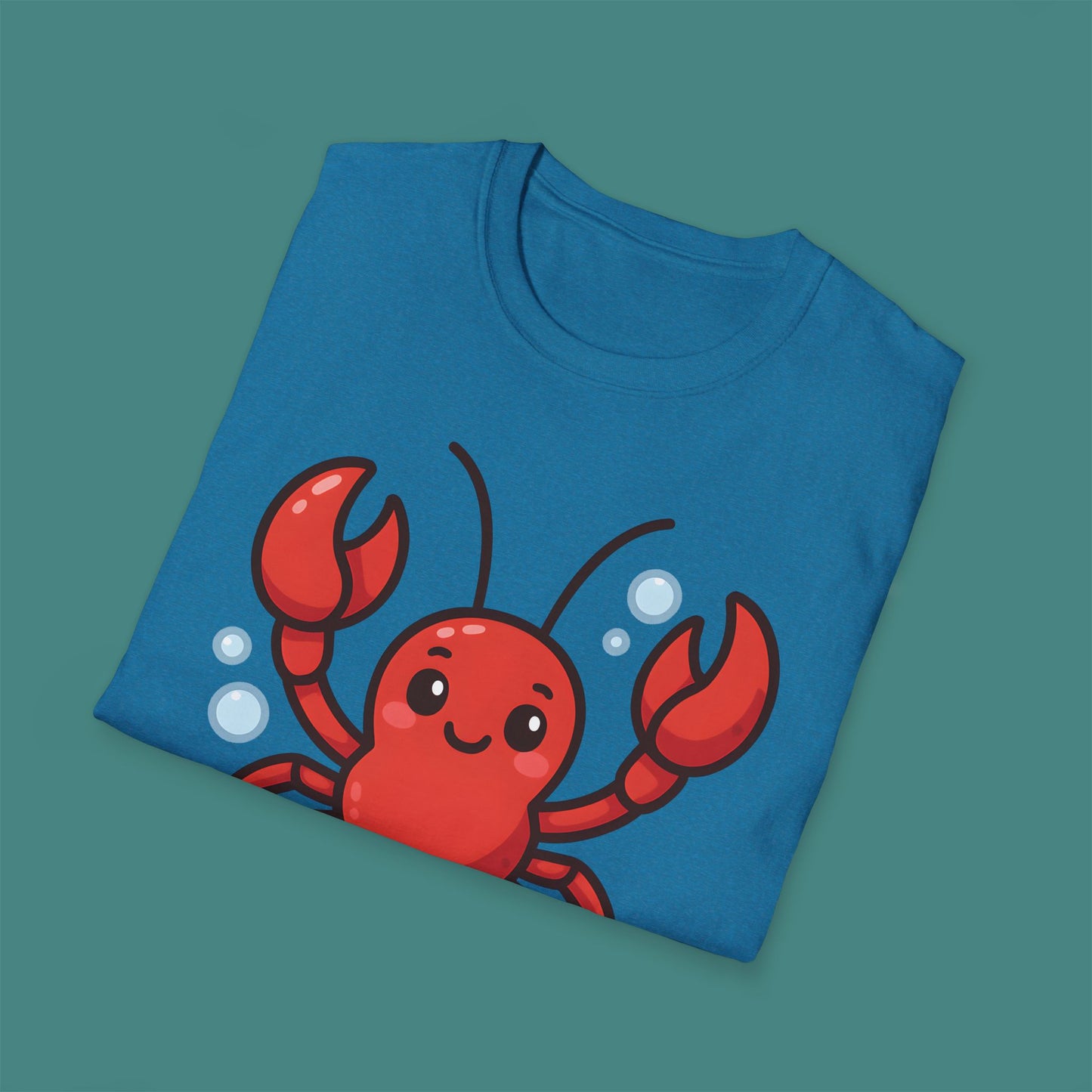 Cartoon Cute Lobster Unisex T-Shirt