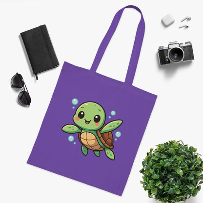 Cartoon Cute Turtle Tote Bag