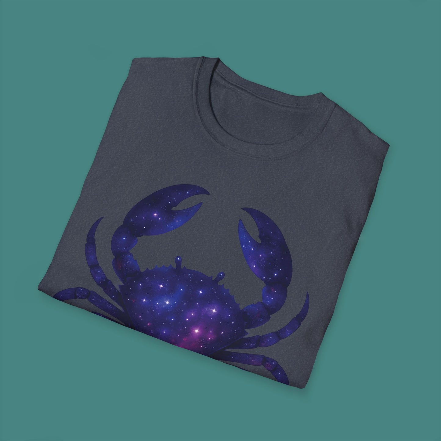 Cosmic Galaxy Crab Unisex T-Shirt