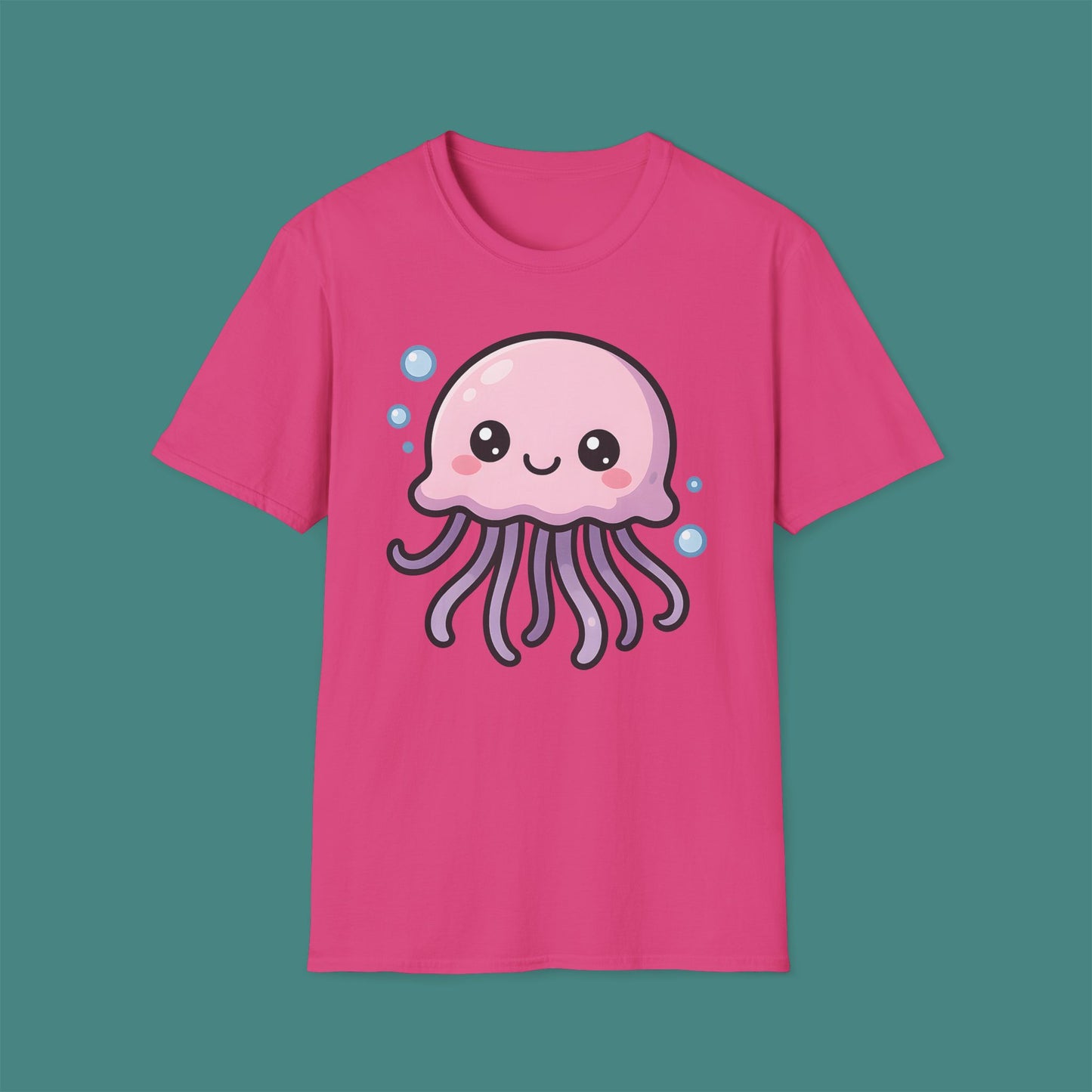 Cartoon Cute Jellyfish Unisex T-Shirt