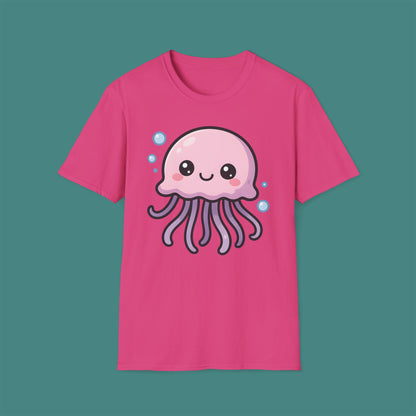 Cartoon Cute Jellyfish Unisex T-Shirt
