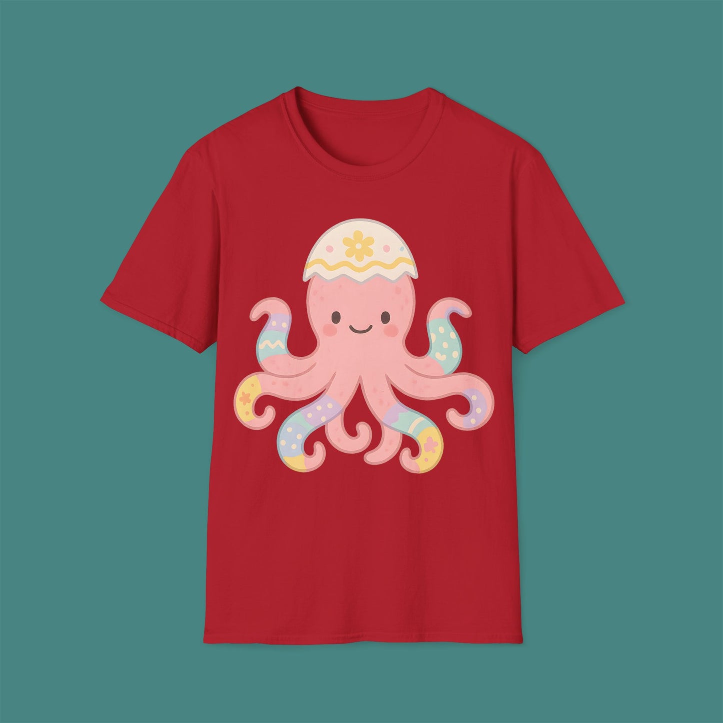 Easter Octopus Unisex T-Shirt