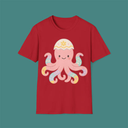 Easter Octopus Unisex T-Shirt