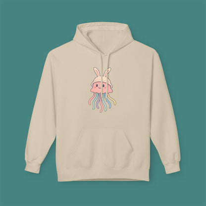 Easter Jellyfish Fleece Unisex Hoodie