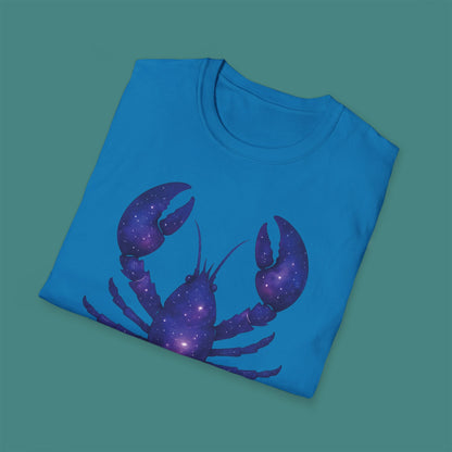 Cosmic Galaxy Lobster Unisex T-Shirt