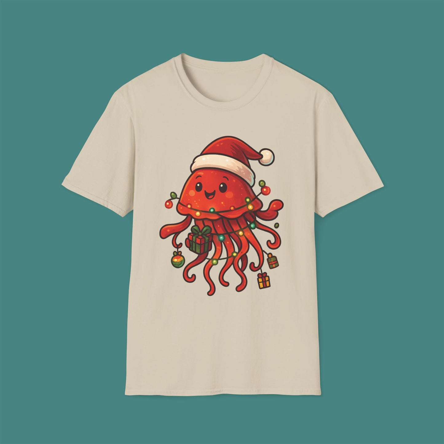 Christmas Jellyfish Unisex T-Shirt