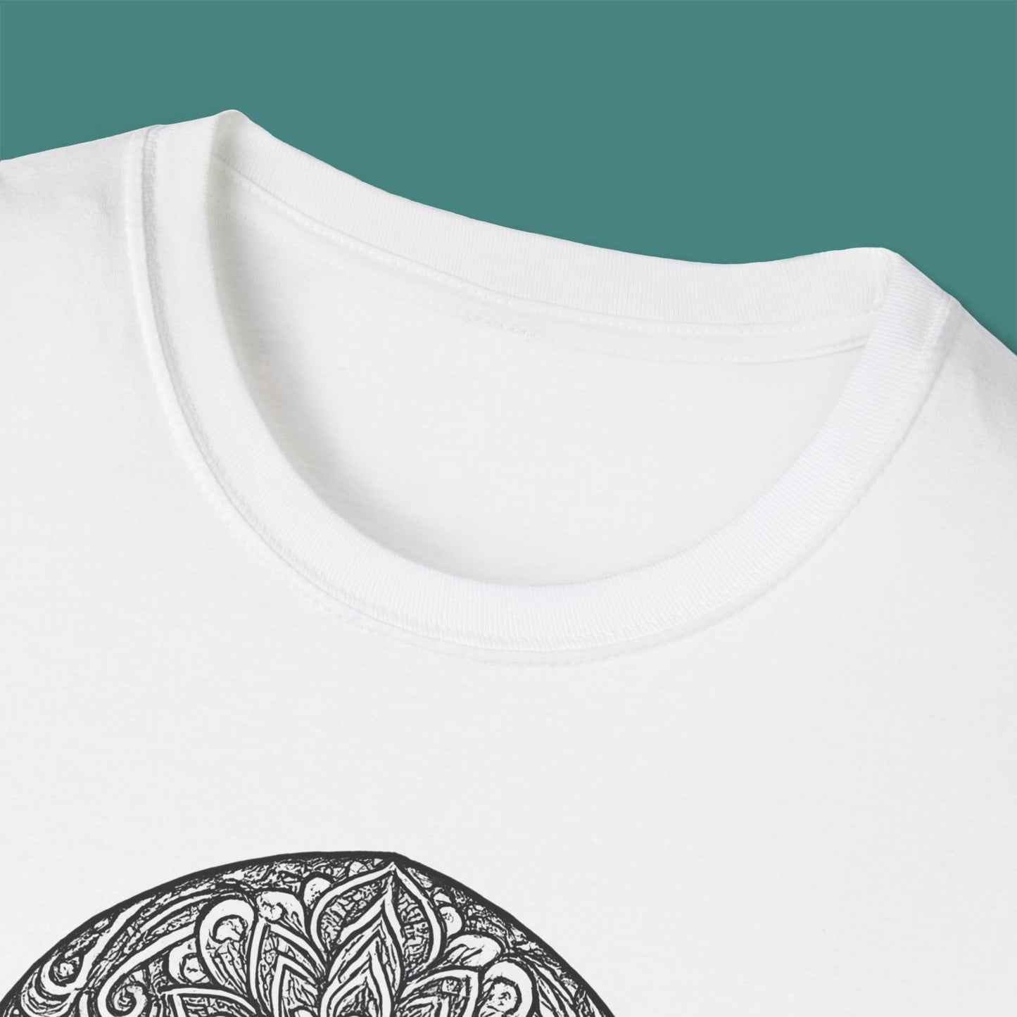 Intricate Mandala Jellyfish Unisex T-Shirt