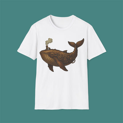 Steampunk Mechanical Whale Unisex T-Shirt