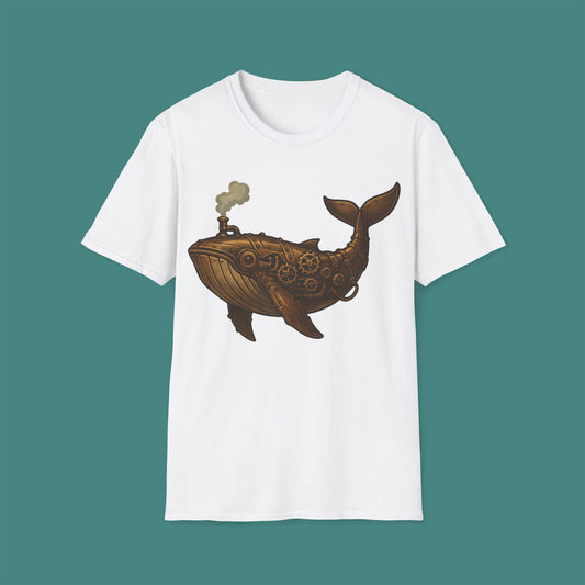 Steampunk Mechanical Whale Unisex T-Shirt