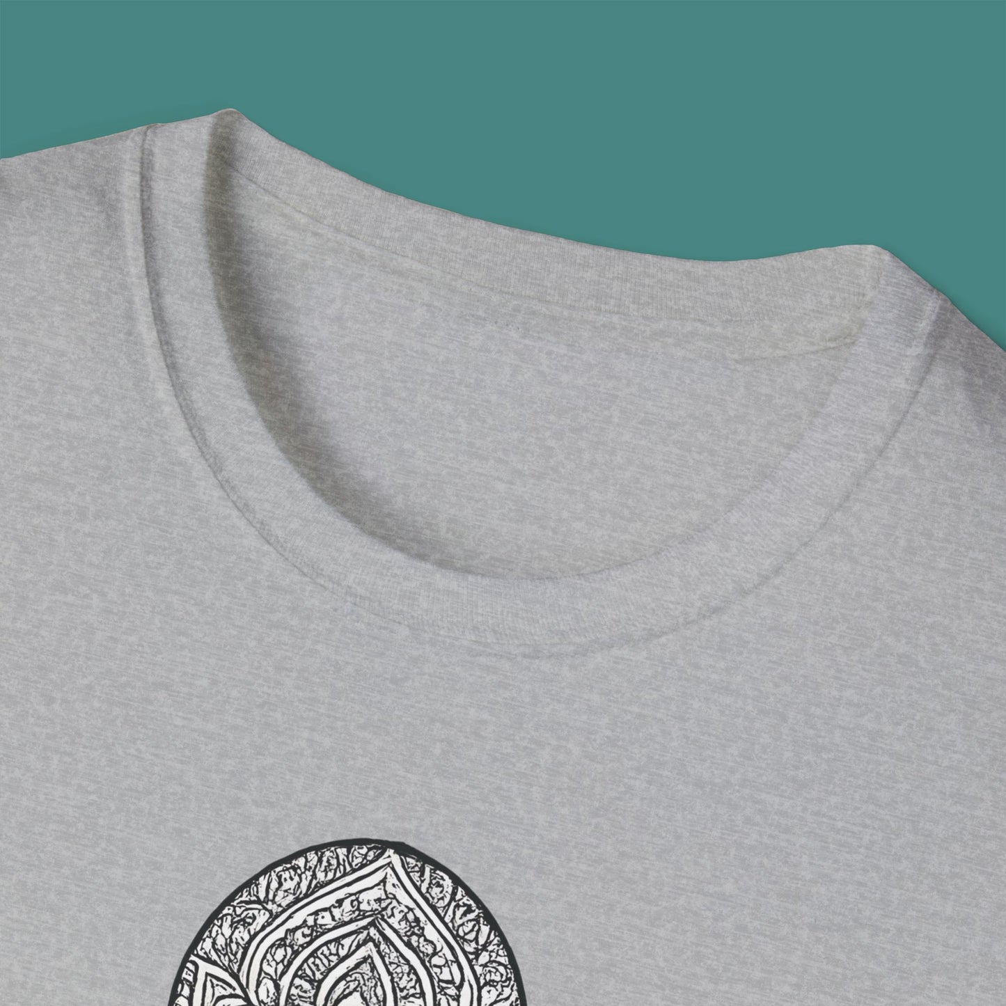 Intricate Mandala Octopus Unisex T-Shirt