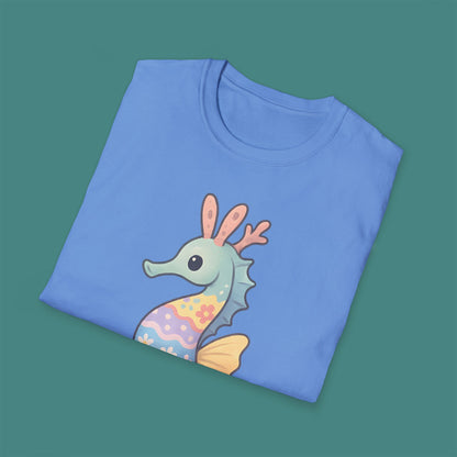 Easter Seahorse Unisex T-Shirt
